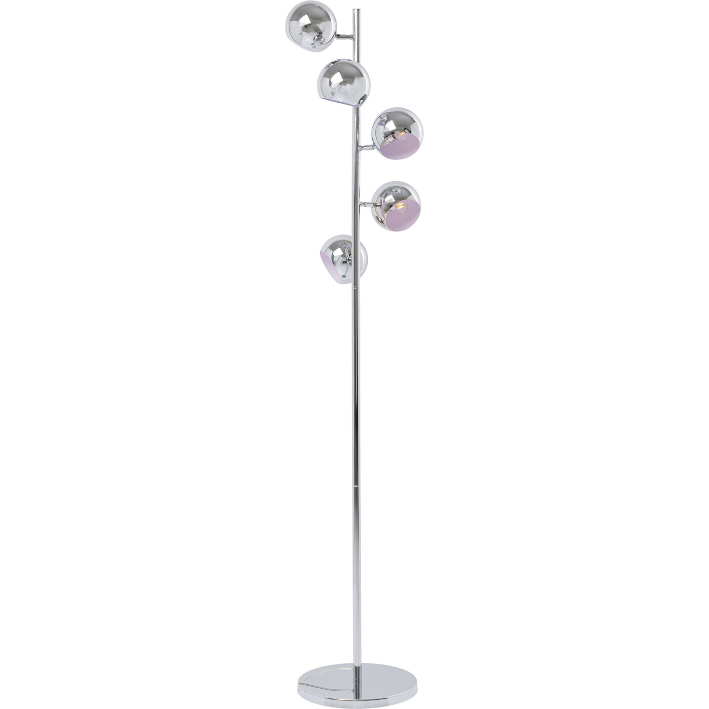 Светильник напольный Calotta Chrome 5-lite от KARE Design