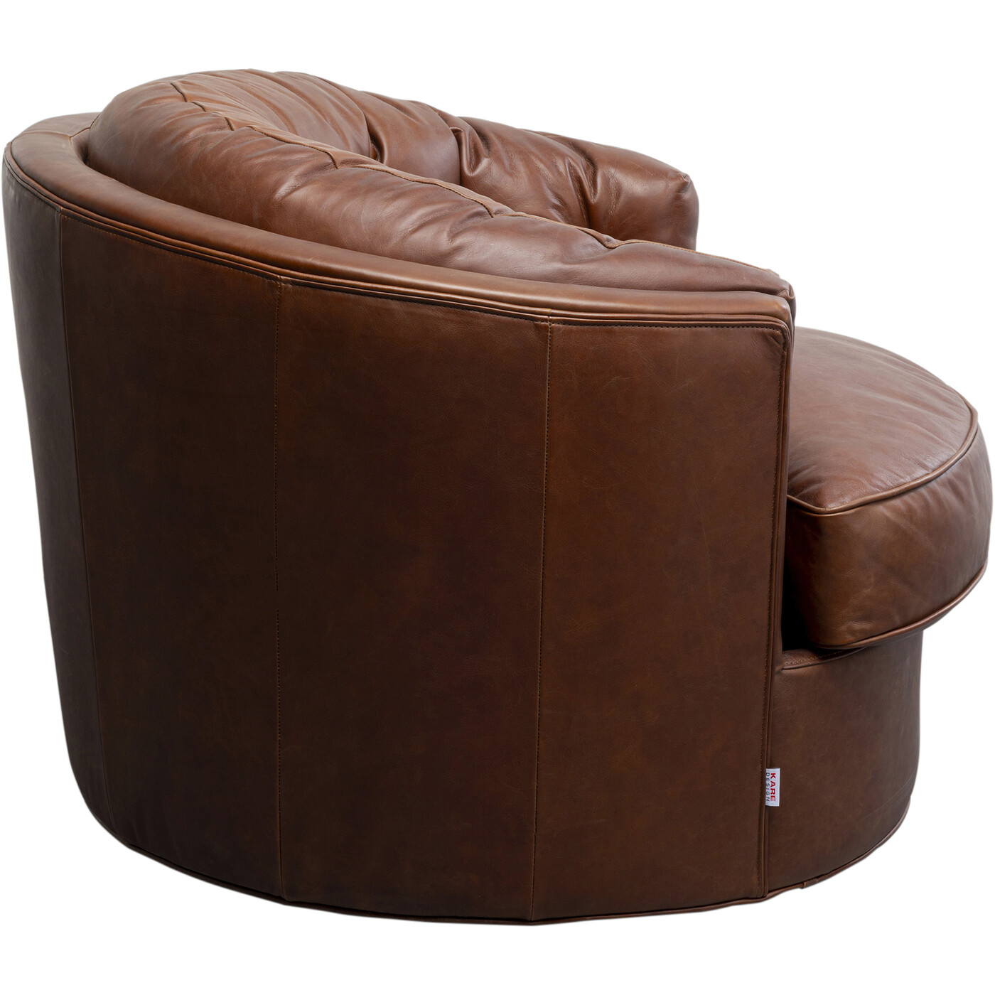 Кресло вращающееся Music Hall Brown от KARE Design