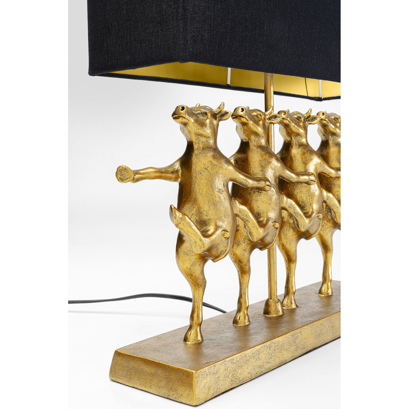 Светильник настольный Dancing Cows Black от KARE Design