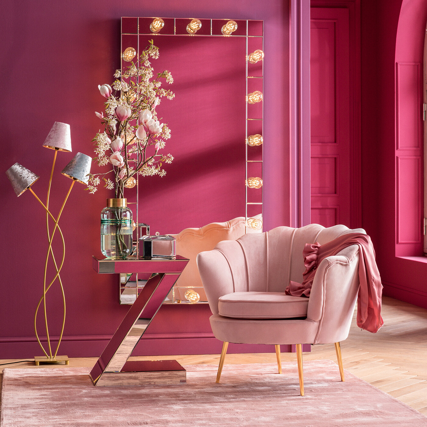 Стол приставной Luxury Z Champagne от KARE Design