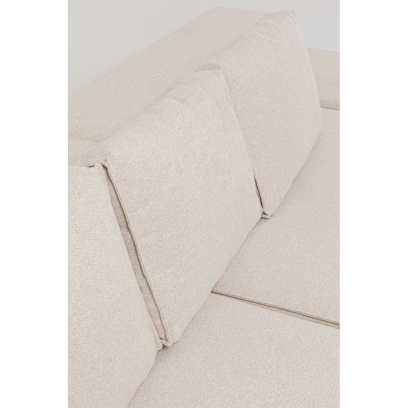 Диван угловой левосторонний Infinity Ottomane Creme Left от KARE Design