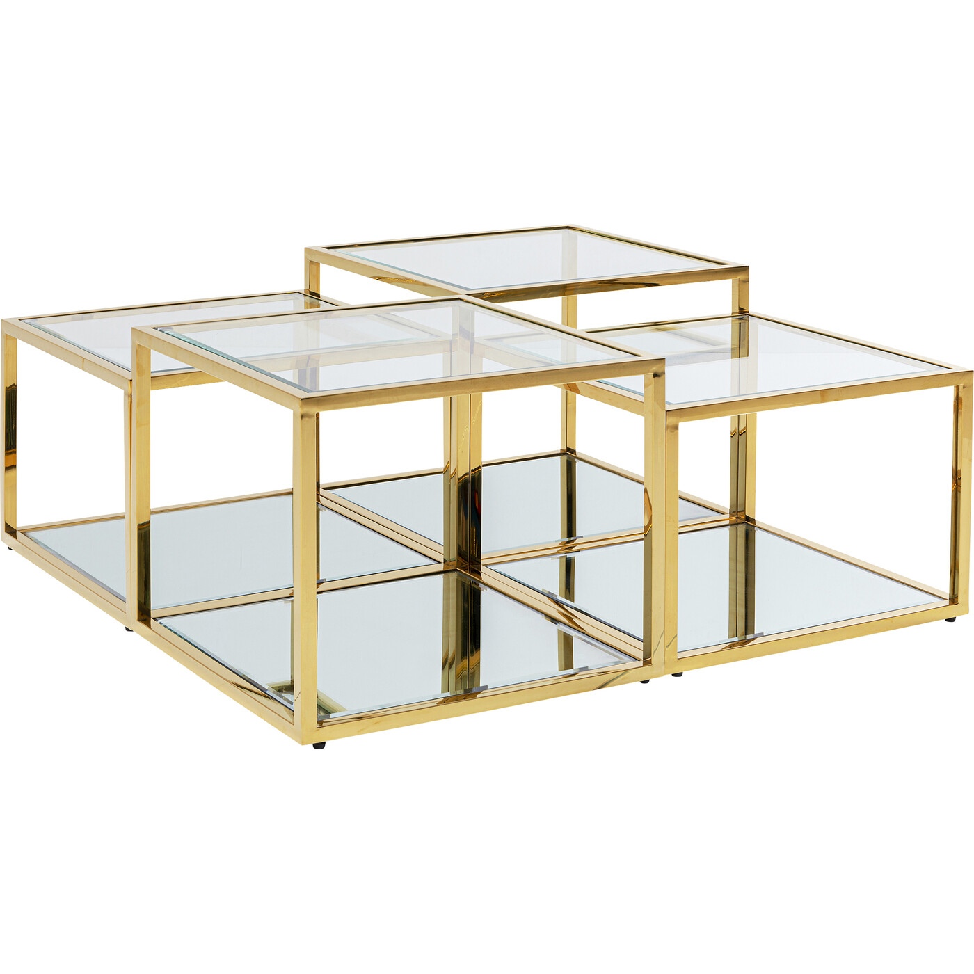 Стол кофейный Orion Gold (4 предмета) от KARE Design