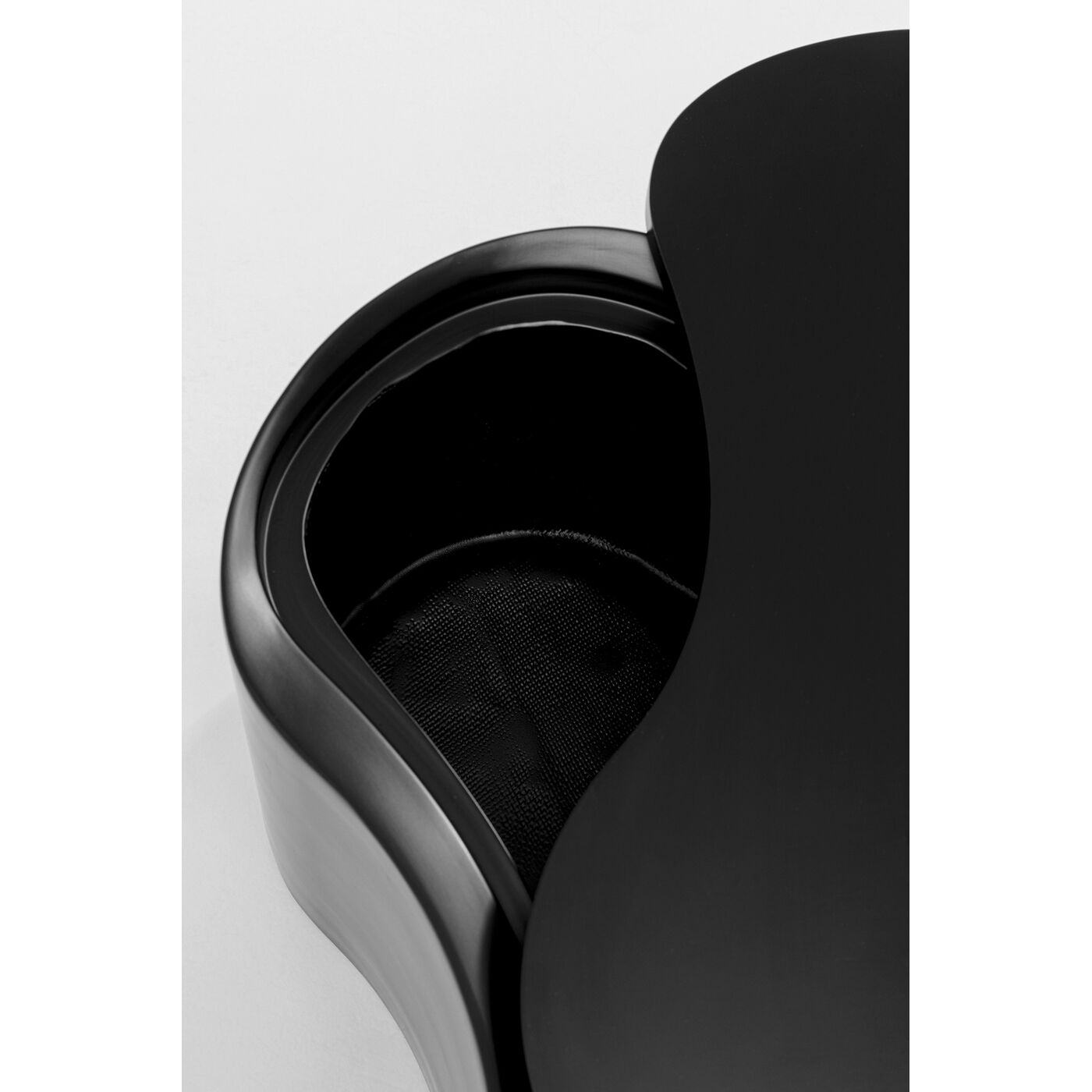 Стол приставной KARE x Karim Rashid Lotus Black 35 см от KARE Design