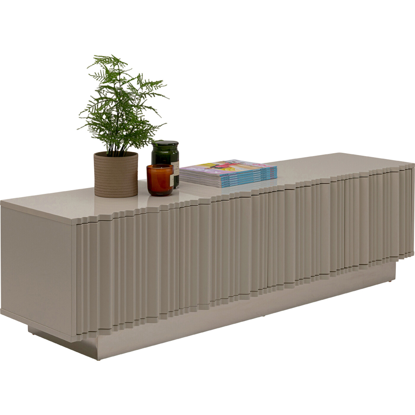 Комод Stucco Grey 160x45cm от KARE Design