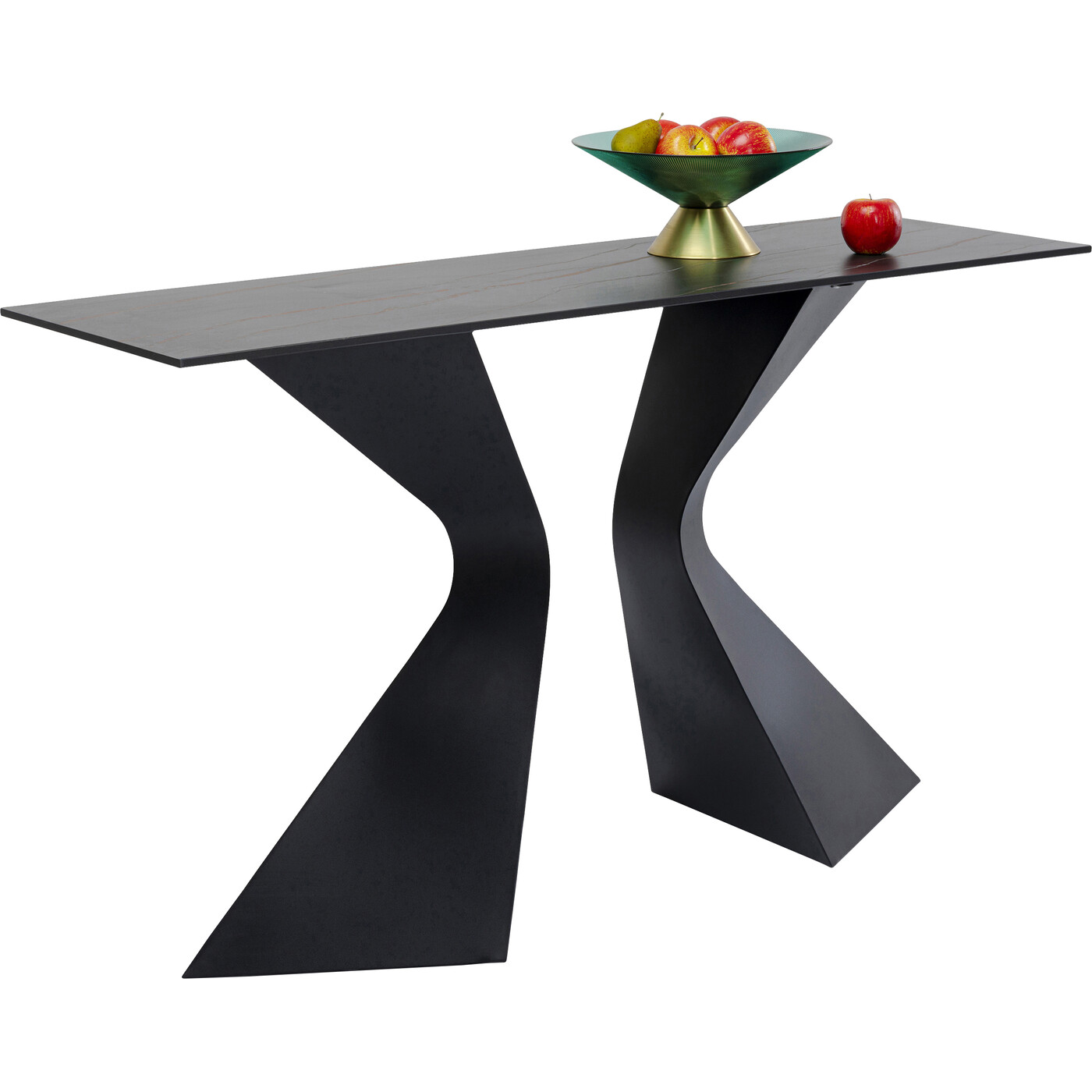 Консоль Gloria Black Keramik 140x81 см от KARE Design