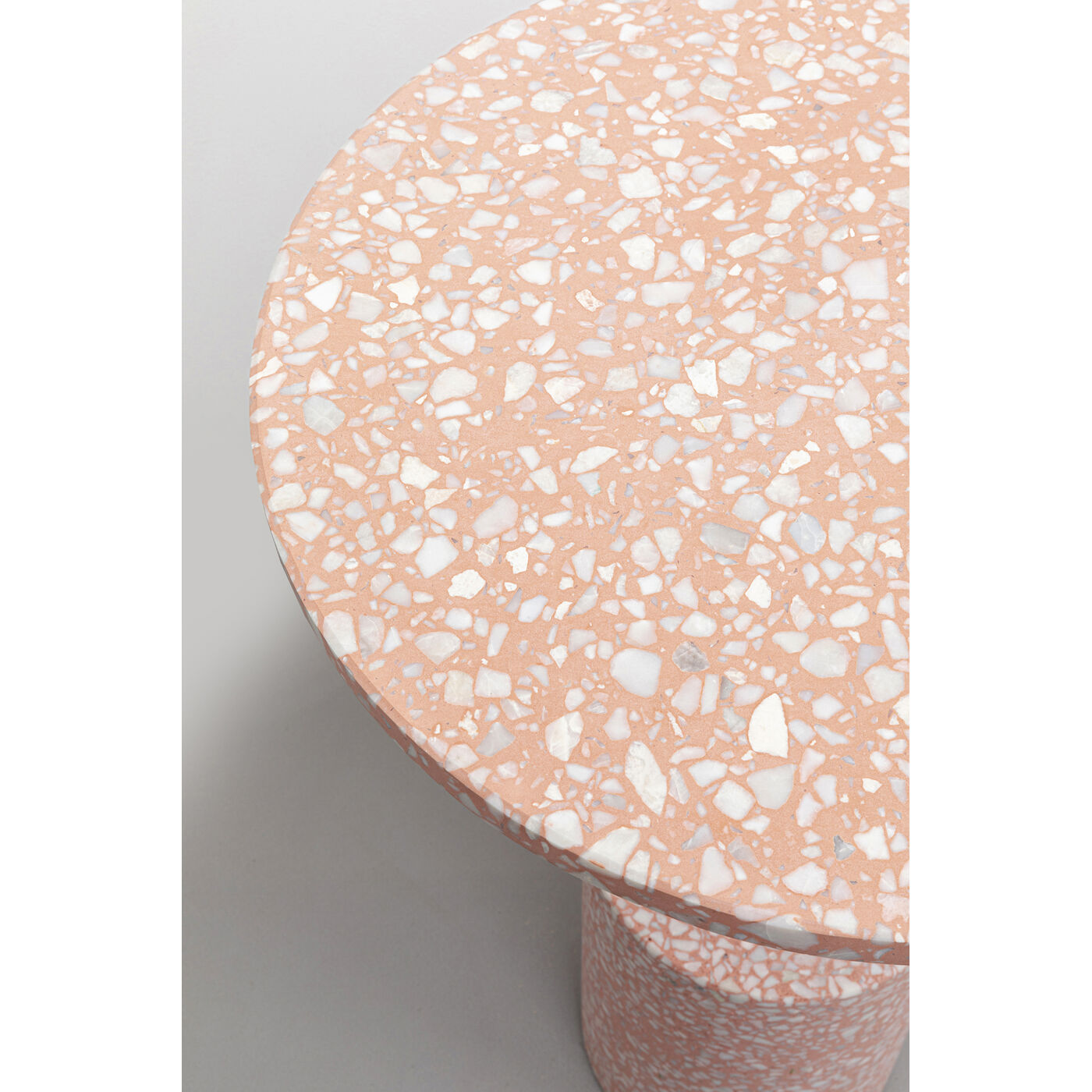 Приставной стол Amore Pink Ø40cm от KARE Design