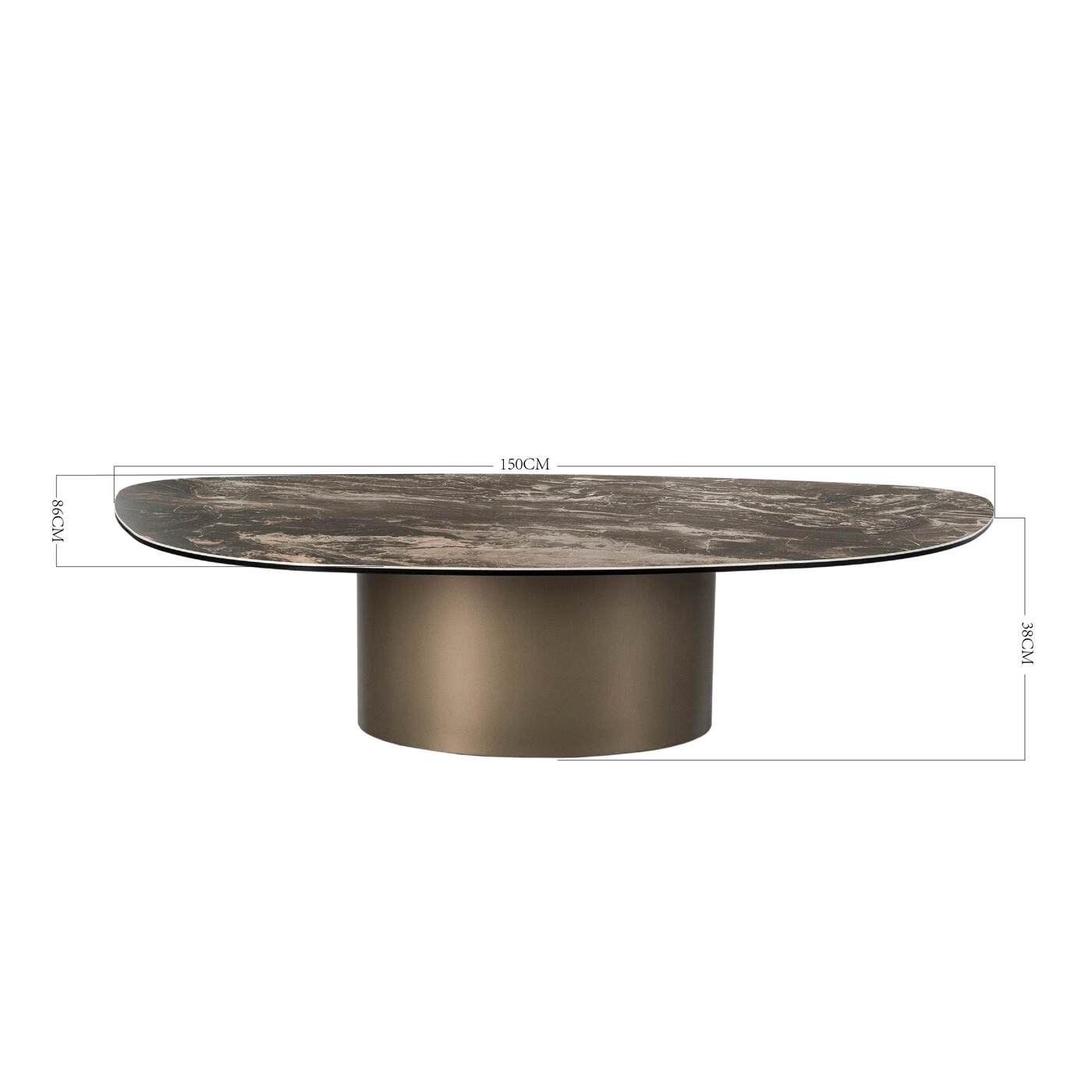 Стол кофейный Paso 150x86cm от KARE Design