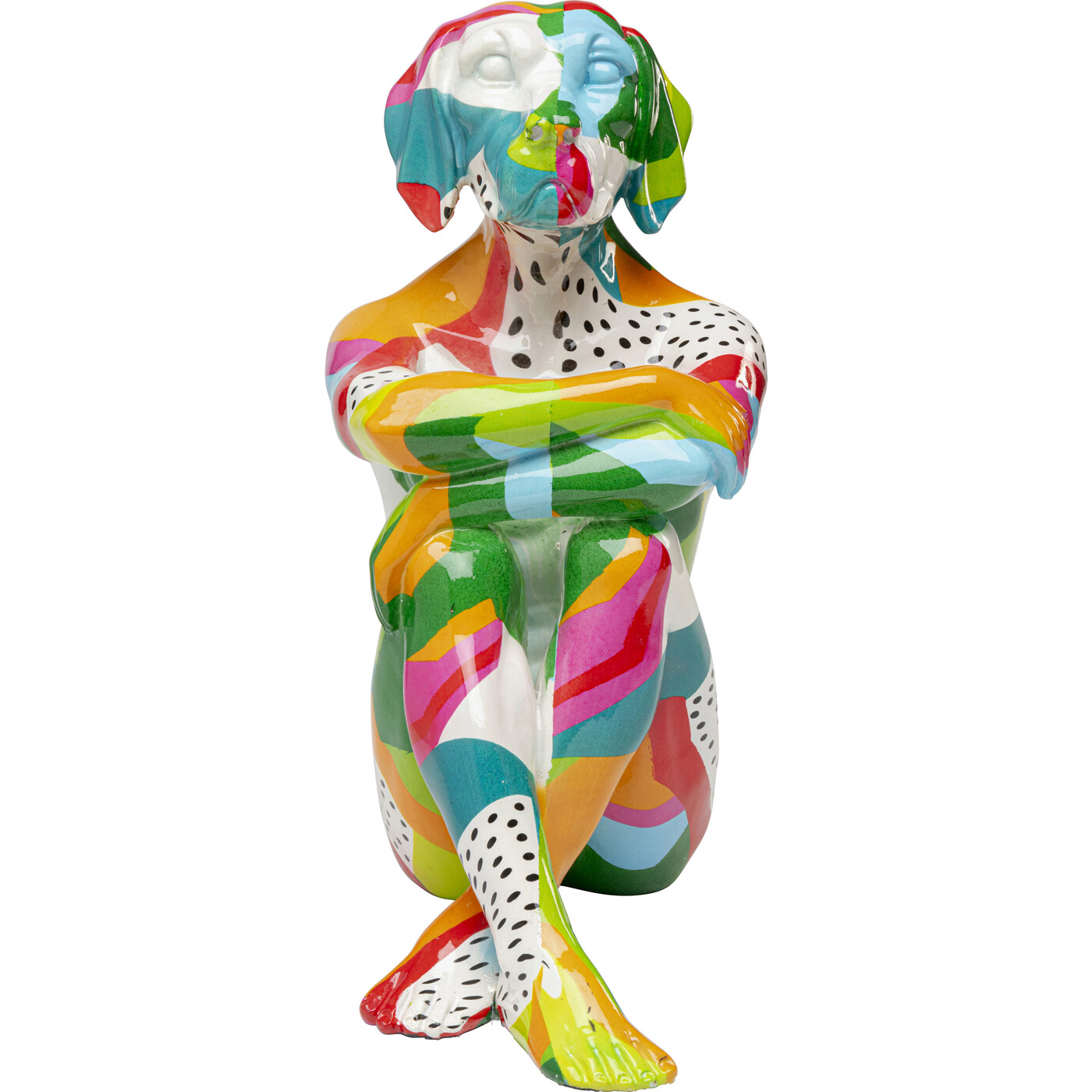 Фигура декоративная Dog Gillie Abstract «Пёс Джилли абстрактный» от KARE Design