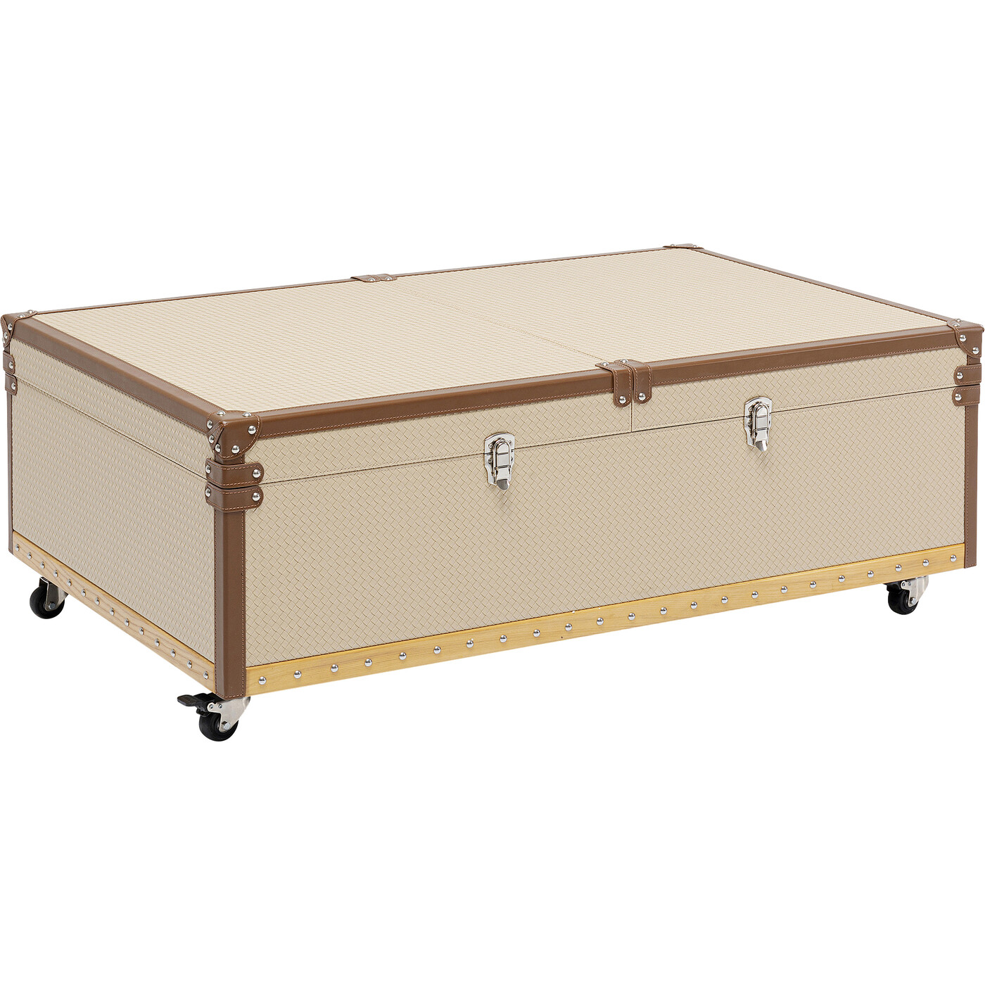 Стол кофейный с баром Globetrotter 120x75 см от KARE Design