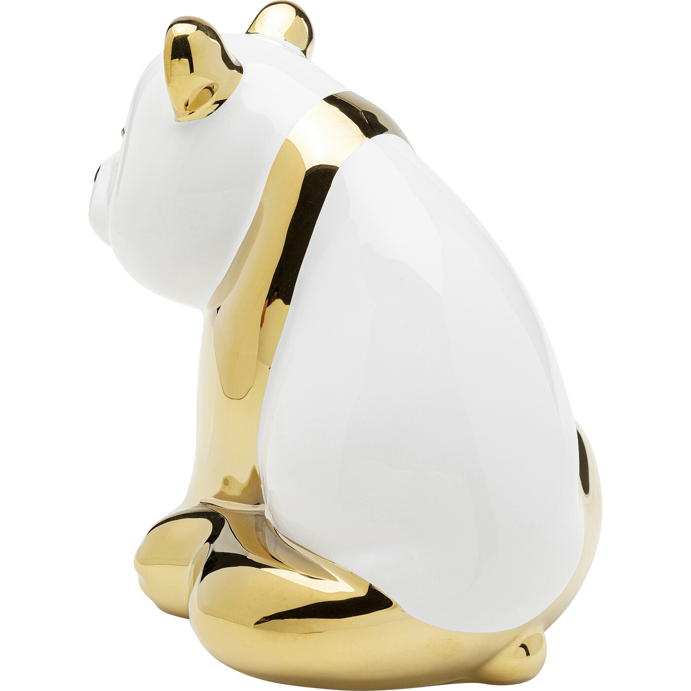 Фигура декоративная Sitting Panda «Сидящая панда» 18 см, Золотой от KARE Design