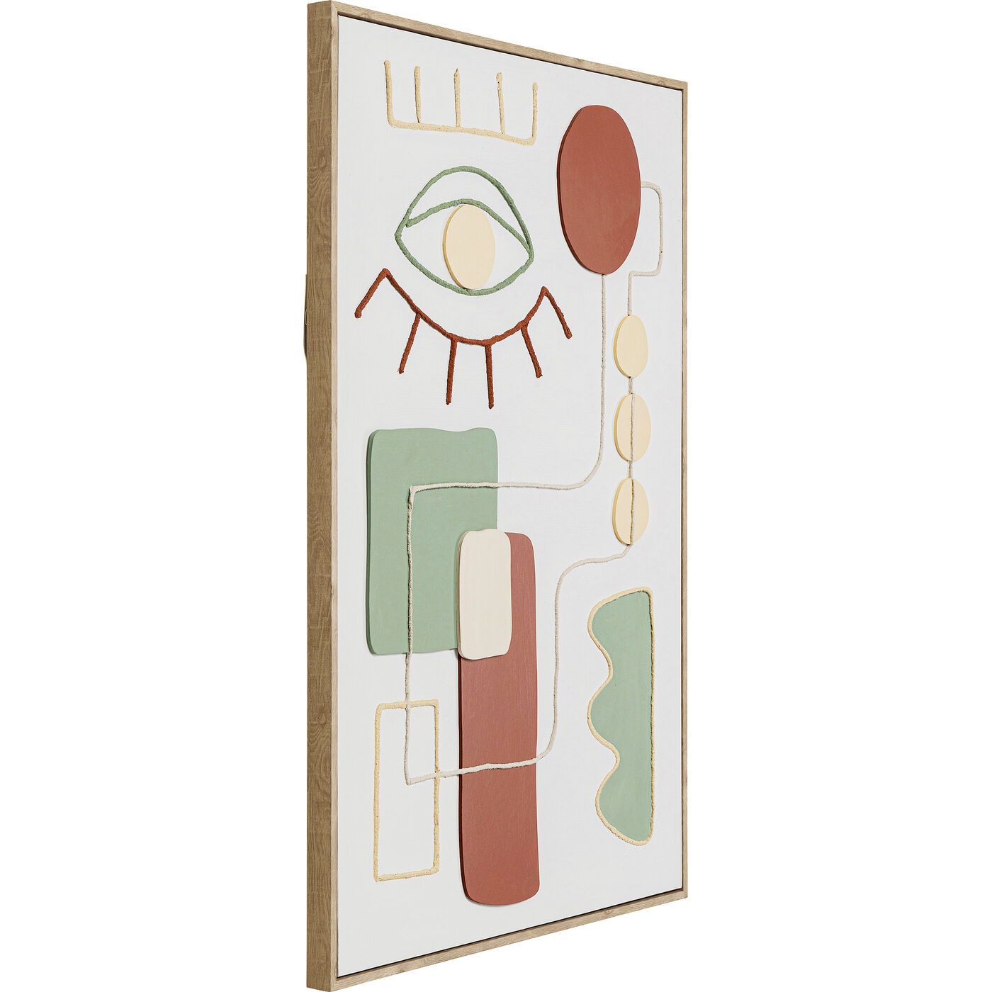 Картина на холсте Art Eye Left «Глаз» 60x90 см от KARE Design