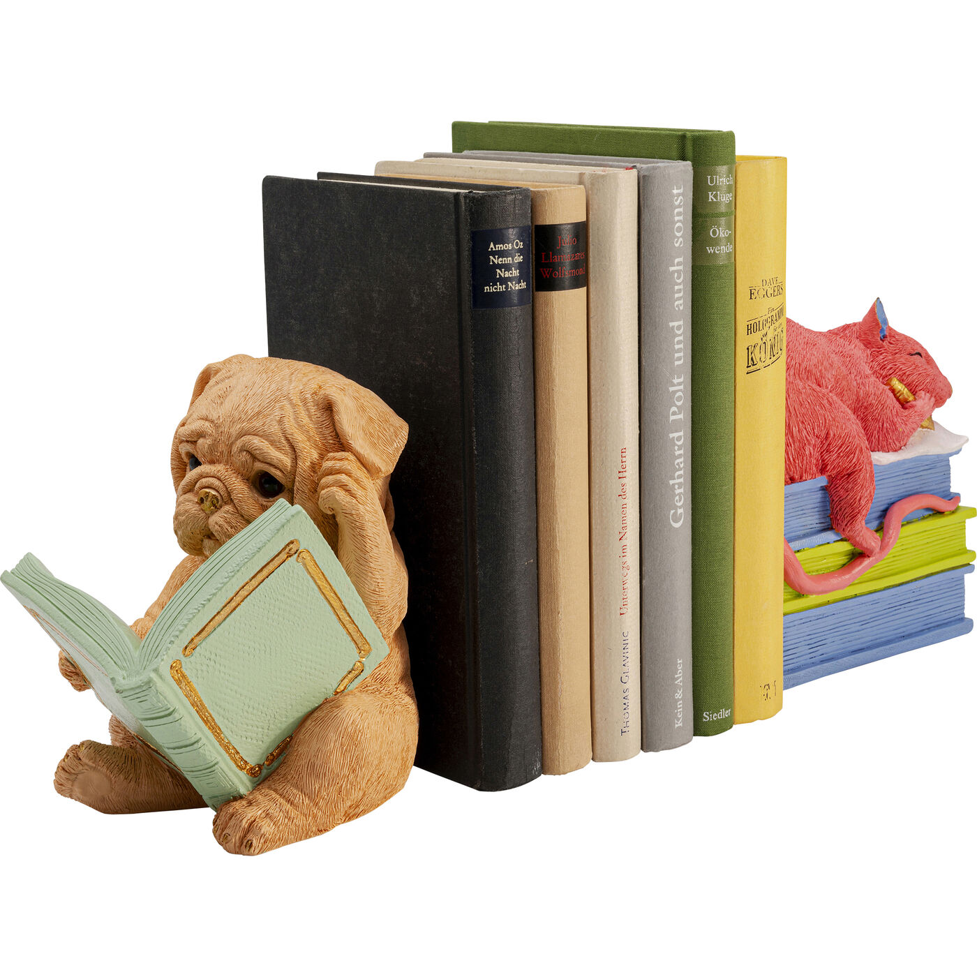 Держатель для книг Pet Party «Питомцы на вечеринке» (набор из 2 шт.) от KARE Design