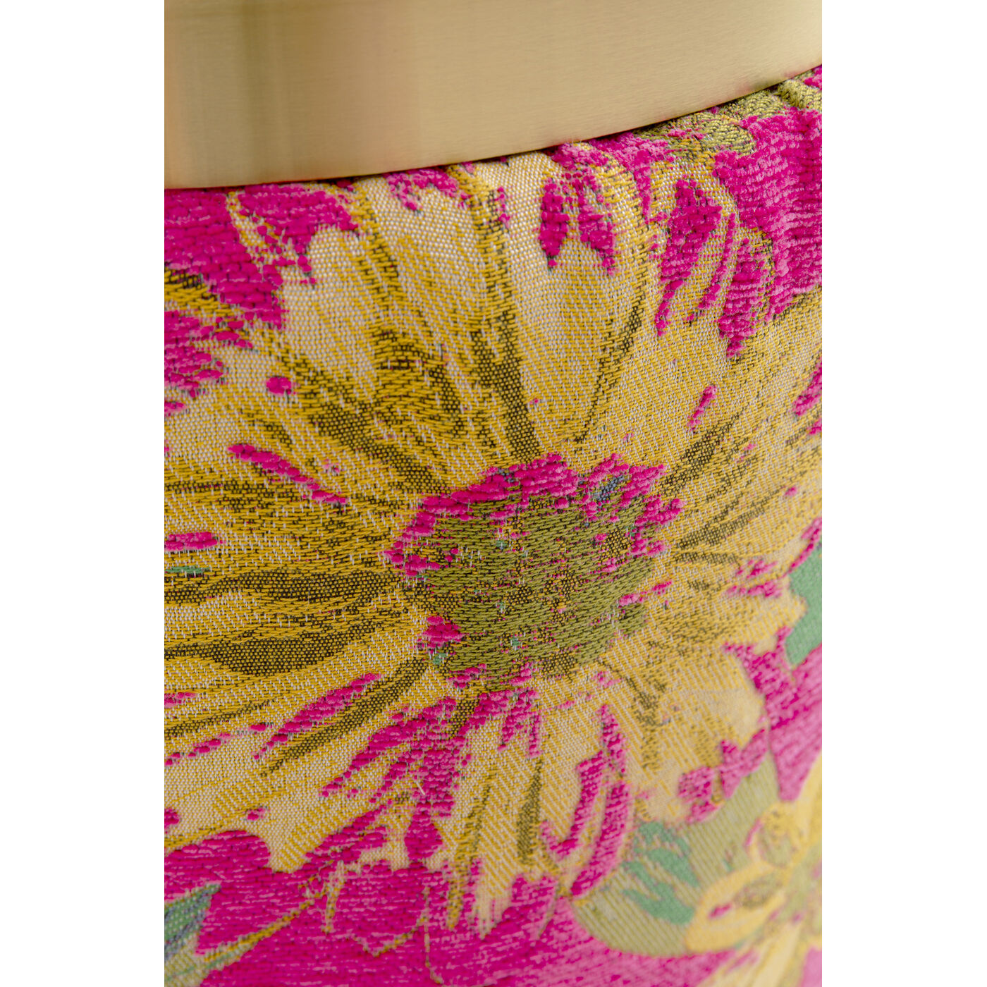 Пуф Flower Fever Pink Ø39cm от KARE Design