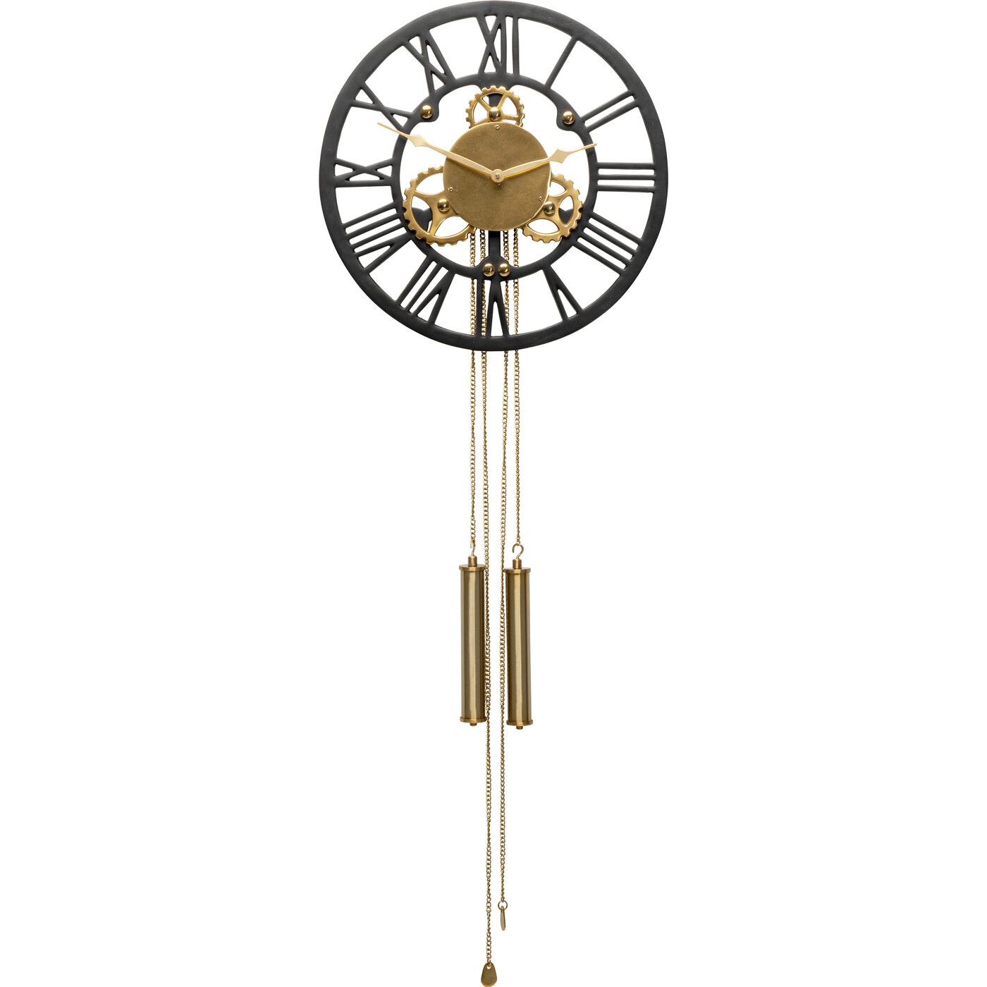 Часы настенные Clockwork «Часовой механизм» 126x46 см от KARE Design
