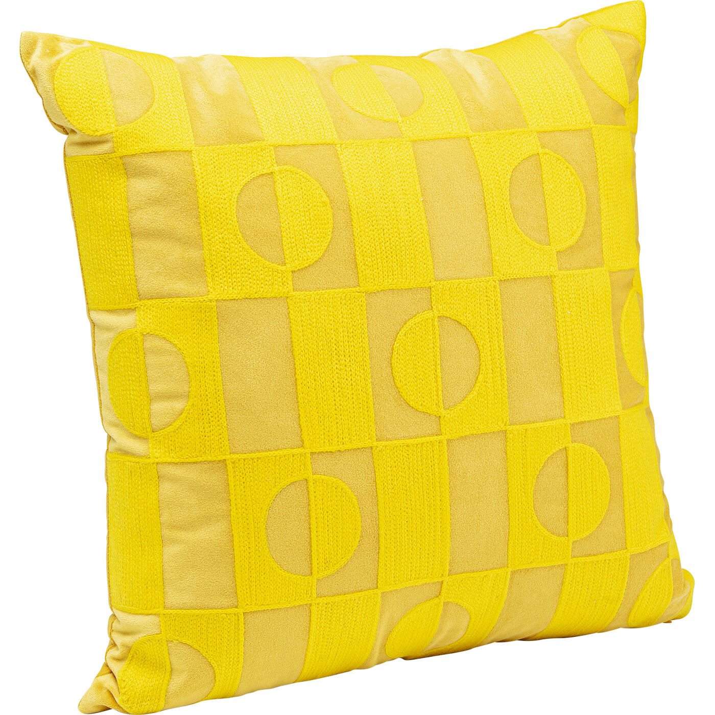 Подушка Phase «Фаза» 45x45 см, Жёлтый от KARE Design