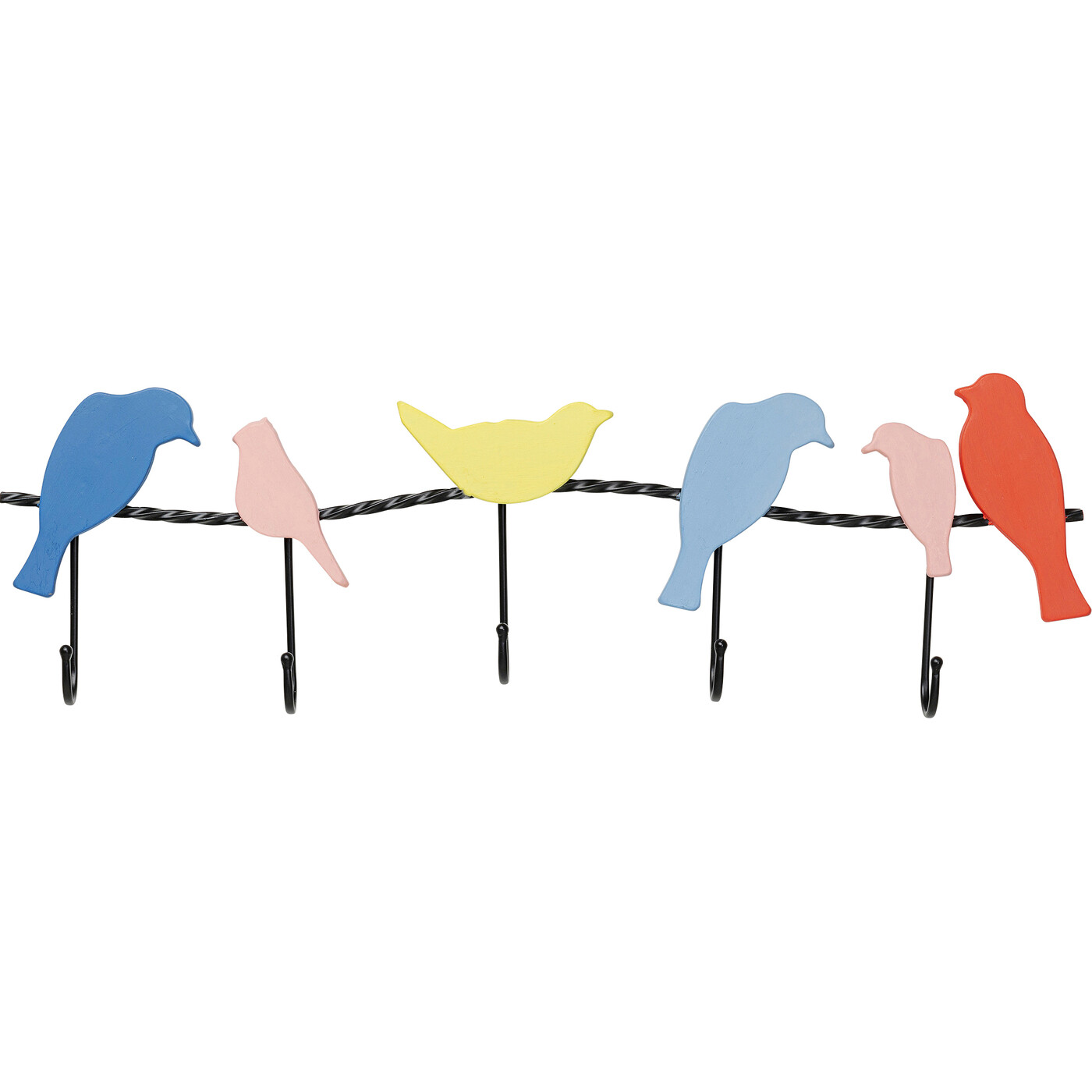 Вешалка настенная Bird Gathering 78 см от KARE Design